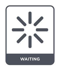 waiting icon vector