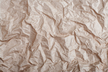 wrinkly empty poster paper background for text