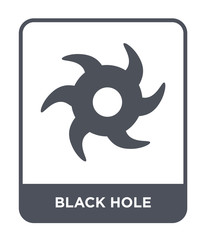 black hole icon vector