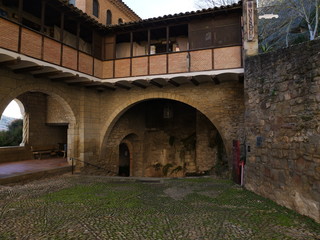 Fototapeta na wymiar Graus. Village of Huesca. Aragon.Spain