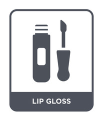 lip gloss icon vector
