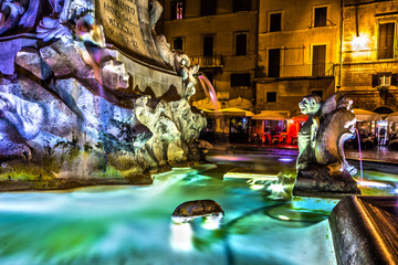 fountain of the Pantheon, Roma Italy