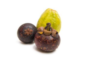 mangosteen isolated
