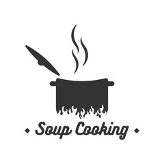 Soup cooking logo design inspiration