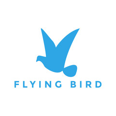 Flying bird logo design inspiration