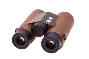 binoculars isolated on white