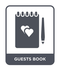 guests book icon vector