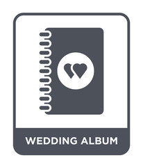 wedding album icon vector