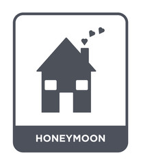 honeymoon icon vector