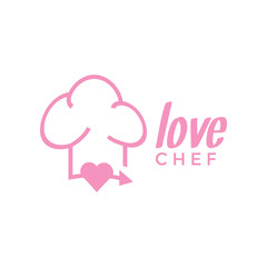 Love chef logo design inspiration