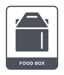 food box icon vector