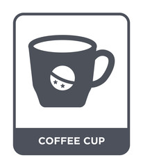 coffee cup icon vector