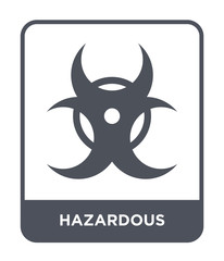 hazardous icon vector