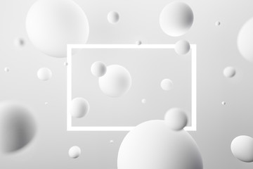 Abstract modern dynamic background. Futuristic 3d illustration.