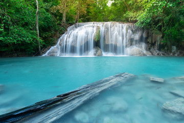 Erawan Waterfall in Kanchanaburi, Thailand
