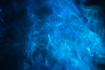 Fototapeta na wymiar blue smoke abstract texture background