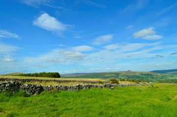 Castleton countryside in Derbyshire