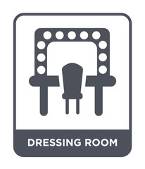 dressing room icon vector