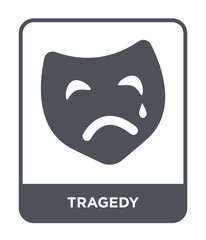 tragedy icon vector
