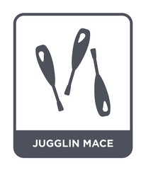 jugglin mace icon vector