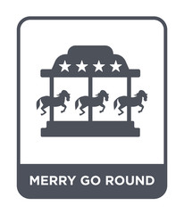 merry go round icon vector
