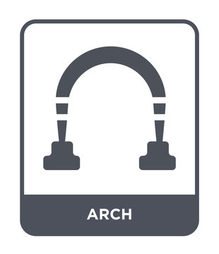 arch icon vector