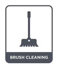 brush cleanin icon vector