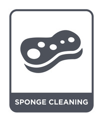 sponge cleanin icon vector