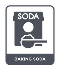 baking soda icon vector