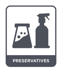 preservatives icon vector