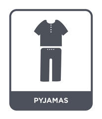 pyjamas icon vector