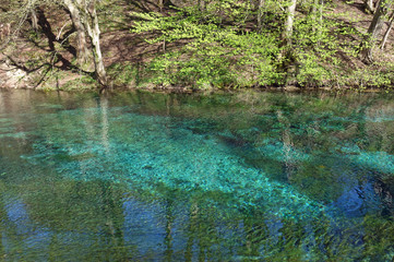 Die Blaue Quelle in Erl, Tirol