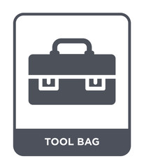 tool bag icon vector