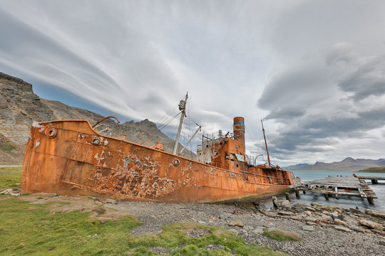 Old whaling boat