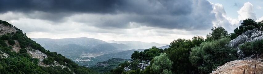 Panoramic view of landscape