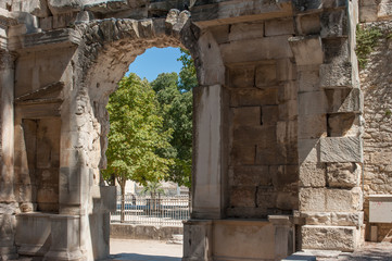 Diana-Tempel in Nimes in Südfrankreich