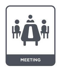 meeting icon vector