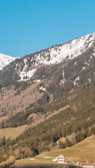 Smartphone HD Wallpaper of beautiful alpine view near the Brenner