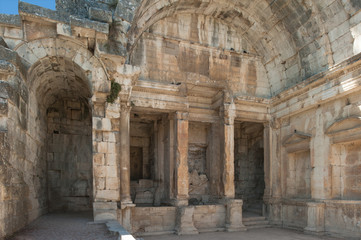 Fototapeta premium Diana-Tempel in Nimes in Südfrankreich