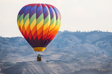 Early Morning Launch of Hot Air Balloon