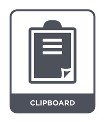 clipboard icon vector