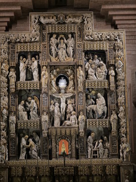 Torreciudad. Opus sanctuary in Huesca. Spain