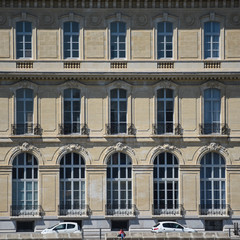 Fototapeta na wymiar historical facade Marseille