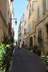 Fototapeta na wymiar Marseille street view 