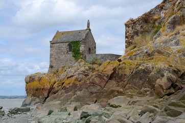 Chapel of Saint Aubert at Mont Saint Michelle
