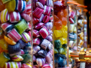 Fototapeta na wymiar colorful sweets candy close up