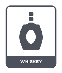 whiskey icon vector