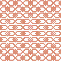 Geometric abstract seamless pattern. Linear motif background. Monochrome decoration design