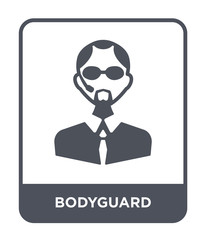 bodyguard icon vector