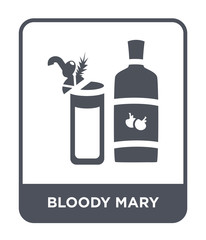 bloody mary icon vector